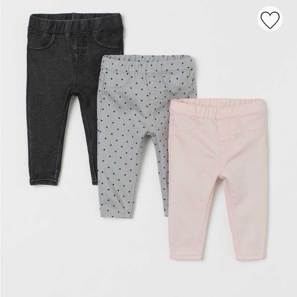 NWOT | H&M 3 pack jegging